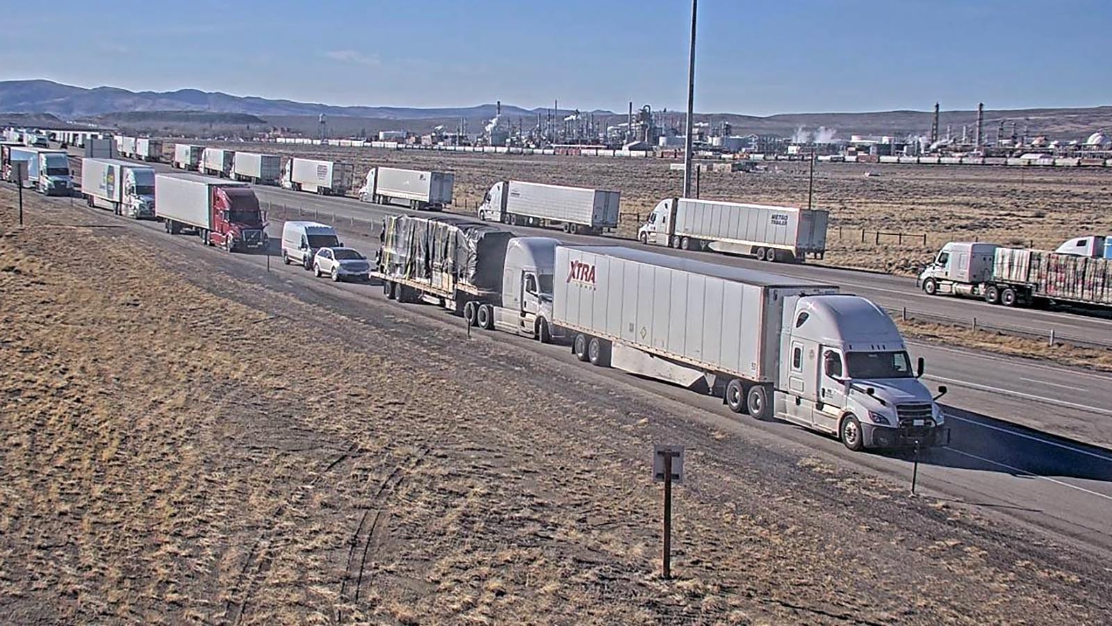 A 20-vehicle pileup on Interstate 80 between Laramie and Sinclair during a blizzard Wednesday sent two people to hospitals and shut down the highway in both directions. Officials blame ice, high winds, and drivers unprepared for winter’s sudden return.