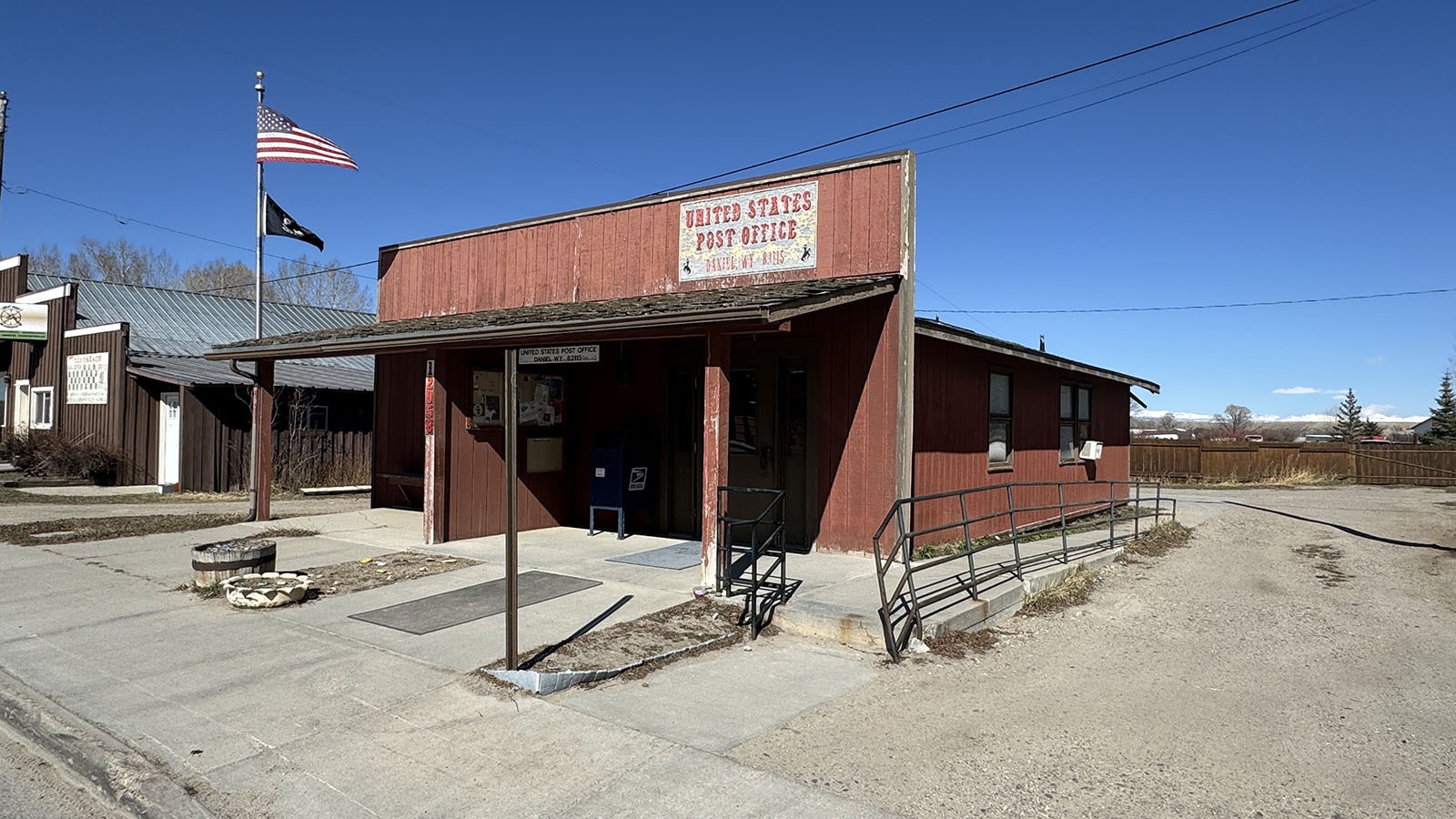 The Daniel, Wyoming, Post Office.