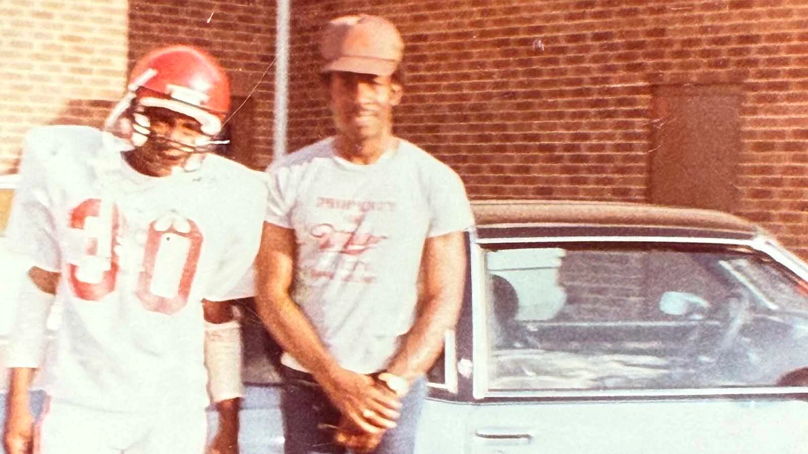 Before he became a judge, Andrew Rudolph was a football star at Cheyenne Centeral High School.