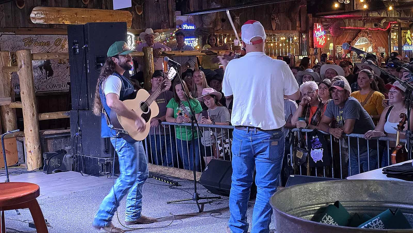 Ian Munsick performs for a jam-packed crowd at the Cowboy Saloon & Dance Hall in Laramie to promote his most recent album, The Mountain Goat. It's his fourth studio album, but the first under his independent label, West to the Rest Records, in partnership with Triple Tigers Records.