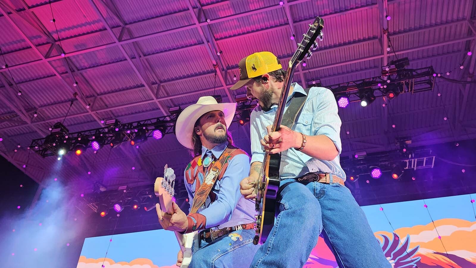 Ian Munsick performs at Cheyenne Frontier Days as the first Wyoming native to headline the CFD stage.