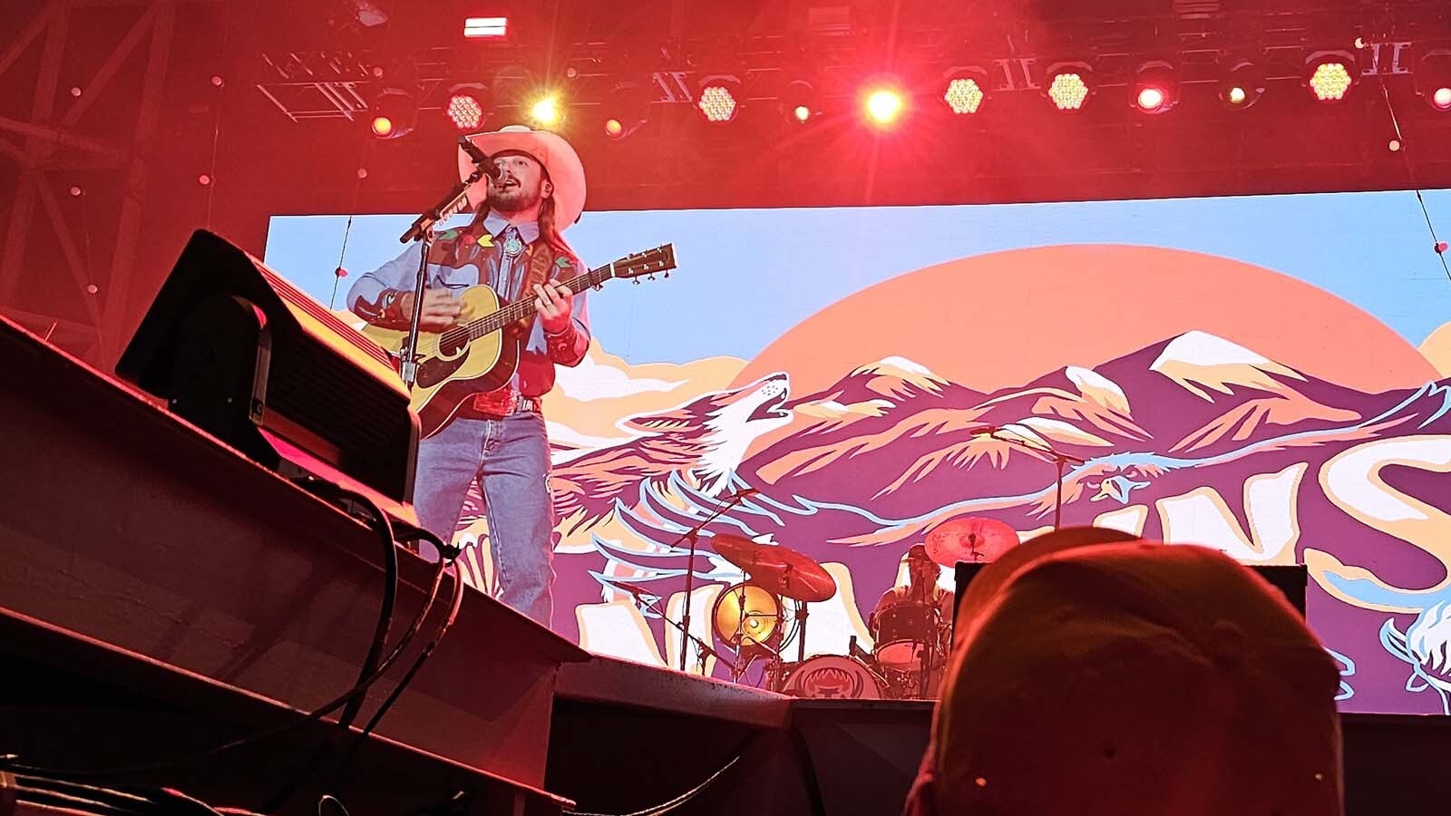 Ian Munsick performs at Cheyenne Frontier Days as the first Wyoming native to headline the CFD stage.