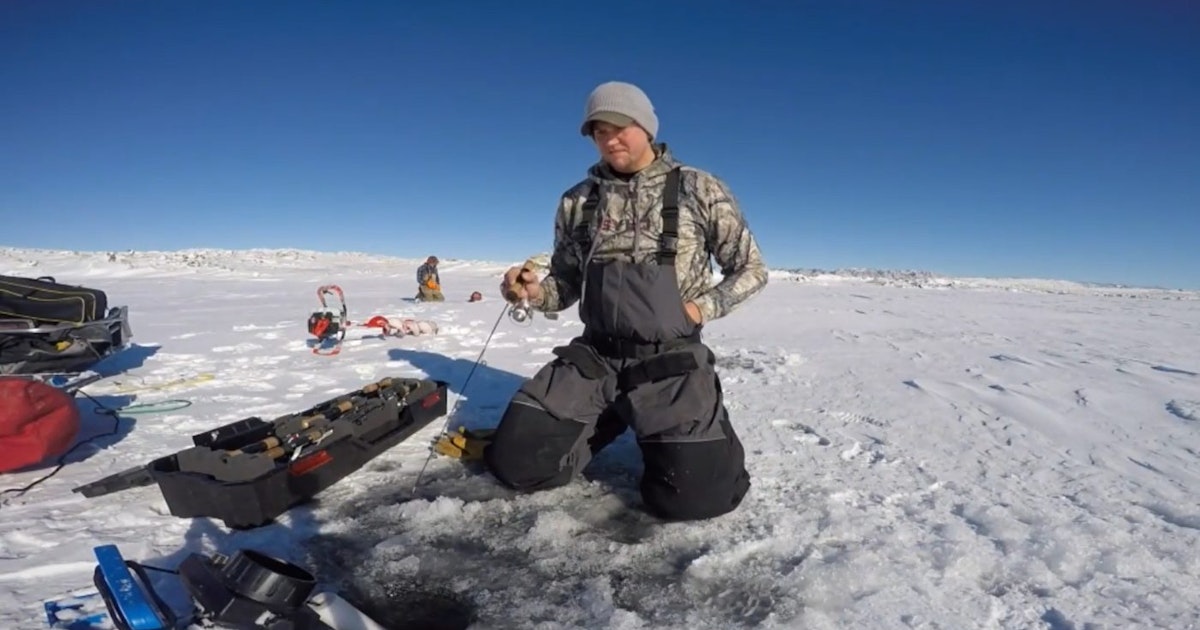 Even with the risk of breaching, Wyoming winter anglers love ice fishing
