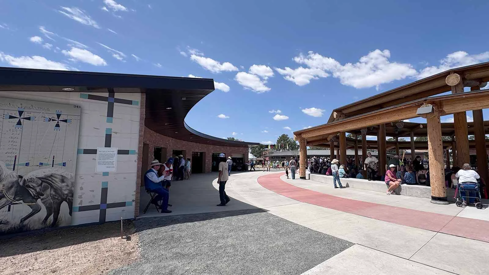 The new $10 million Morning Star American Indian Village opened Friday for the first day of Cheyenne Frontier Days. “It’s like somebody appreciates you,” said a Native American vendor. “This is the way it should be,” added a visitor.