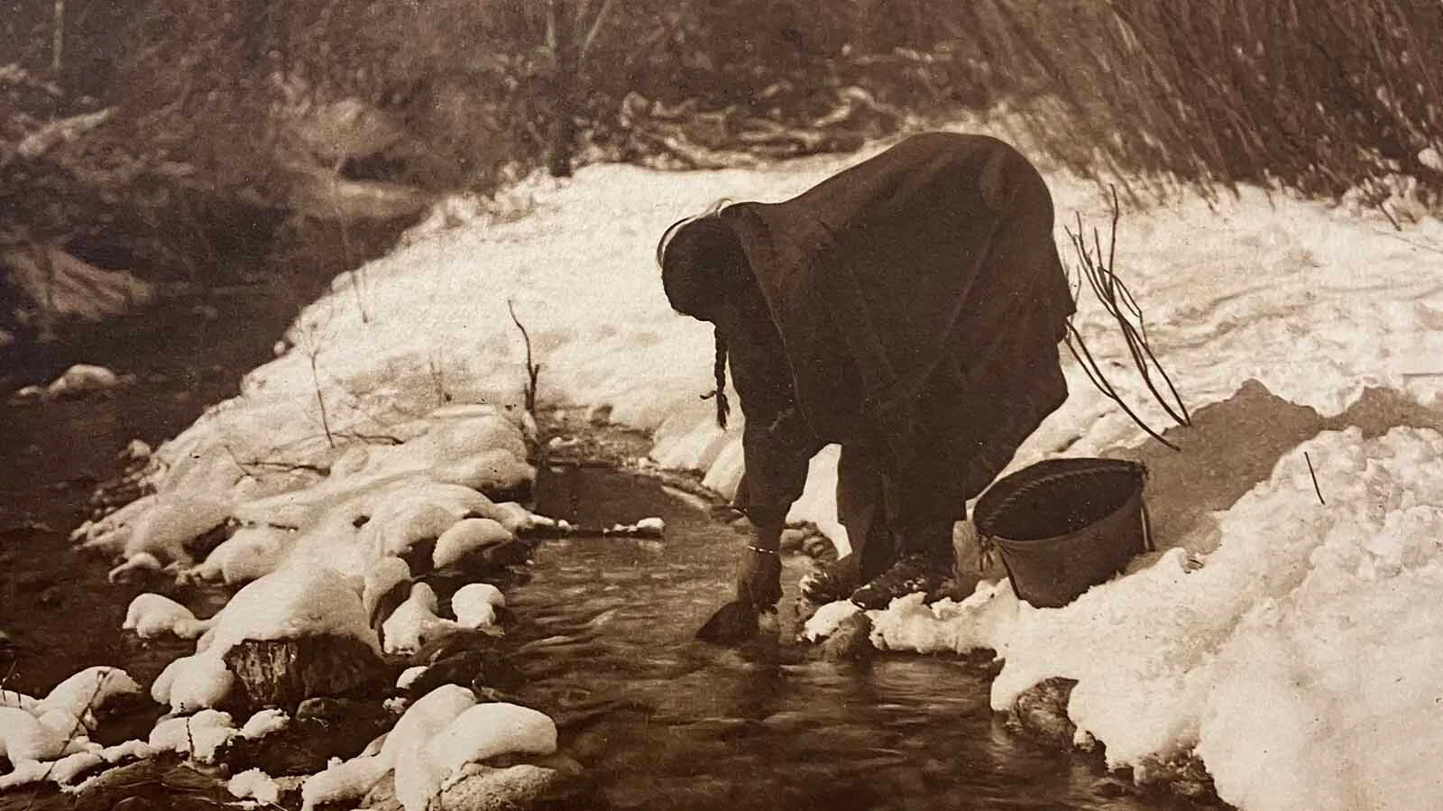 Edward Curtis spent a lot of time with tribes trying to capture their daily rituals.