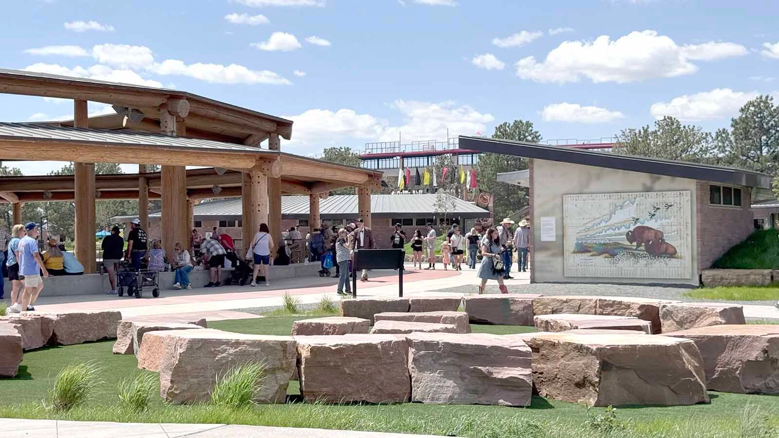 The new $10 million Morning Star American Indian Village opened Friday for the first day of Cheyenne Frontier Days. “It’s like somebody appreciates you,” said a Native American vendor. “This is the way it should be,” added a visitor.