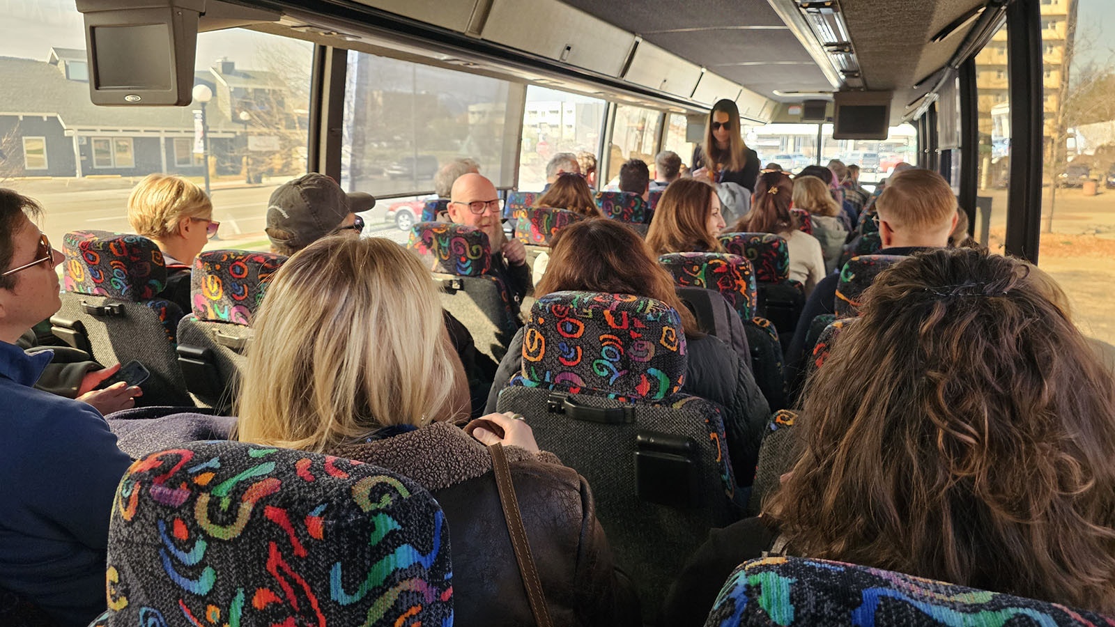 A busload of tourism agents from Australia and Europe went hands on in Casper to learn more about tourism opportunities in Wyoming.