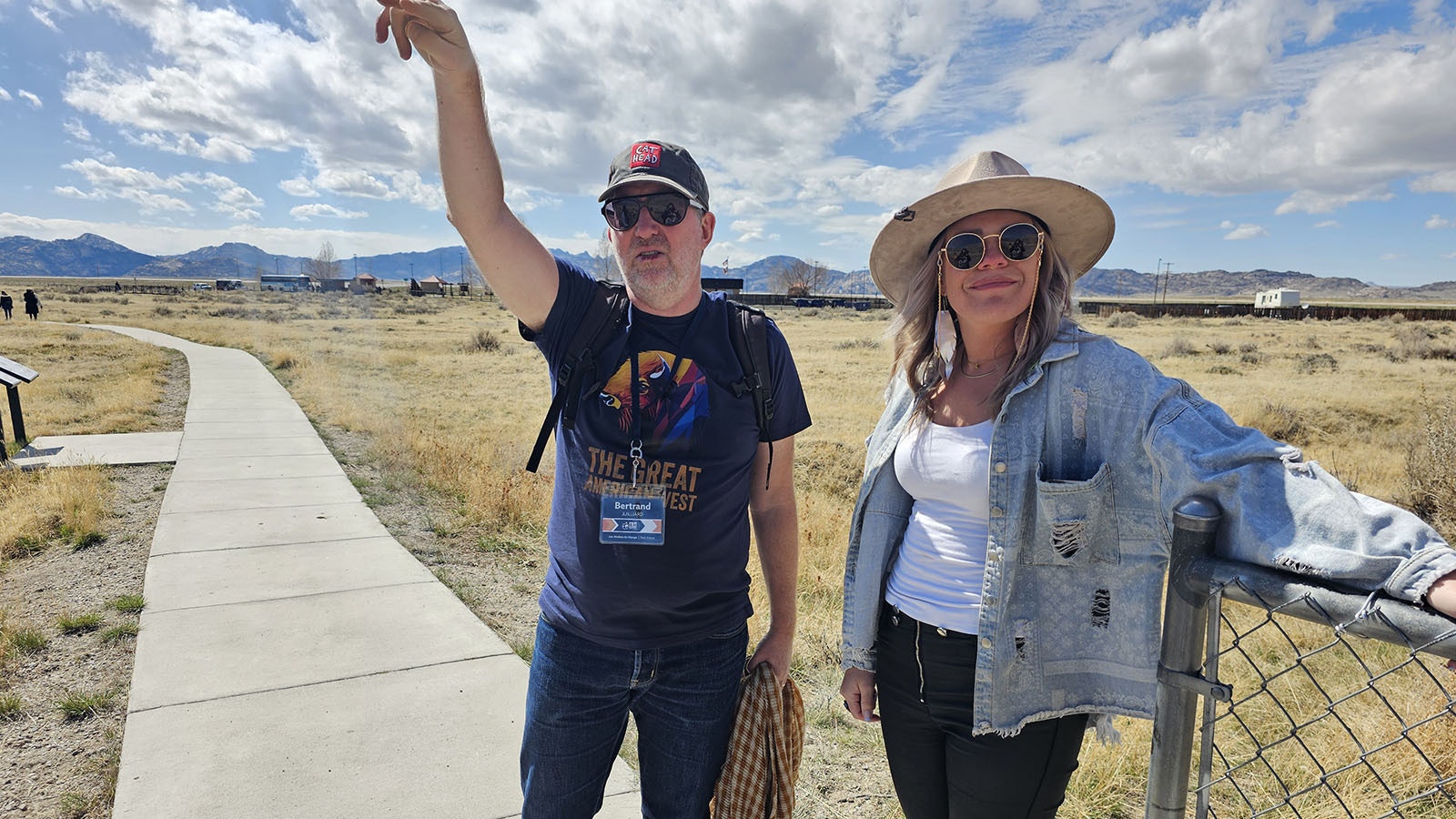 Bertrand Juilliard with Les Ateliers Du Voyage tells Visit Cheyenne's Amanda Sewell he will remember his trip to Independence Rock for the rest of his life.