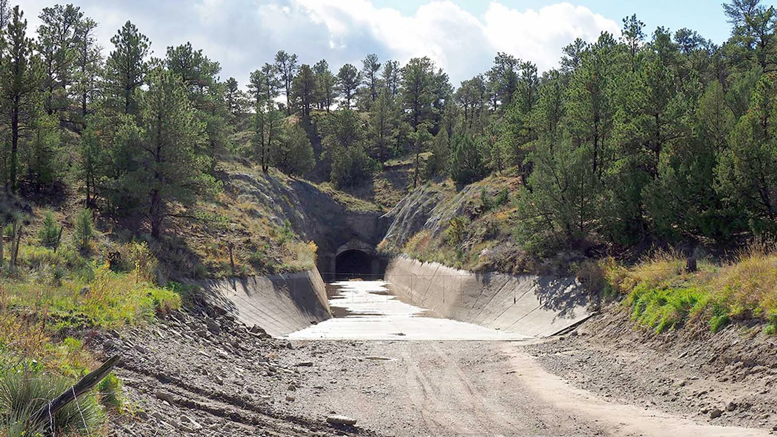 A contractor is suing the two irrigation districts connected to the Wyoming-Nebraska tunnel system that suffered a catastrophic failure in 2019, alleging the districts chose who would win the more than $100 million in repair contracts behind closed doors.
