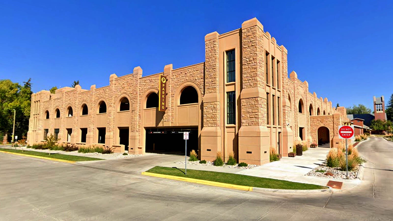 The Ivinson parking garage covers two city blocks and cost $27 million. It also included upgrades for the UW Police Department.