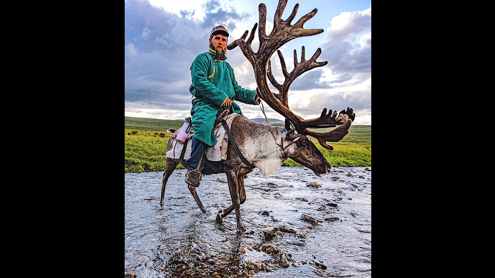 Yeah, they ride reindeer in Mongolia, J.B. Zielke learned.