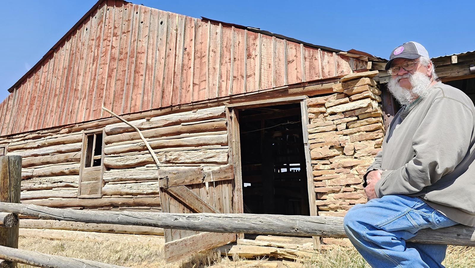 Zane Olsen recounts how one time when he was at the JO Ranch, a mountain lion flew out of a barn, leaping over his head.