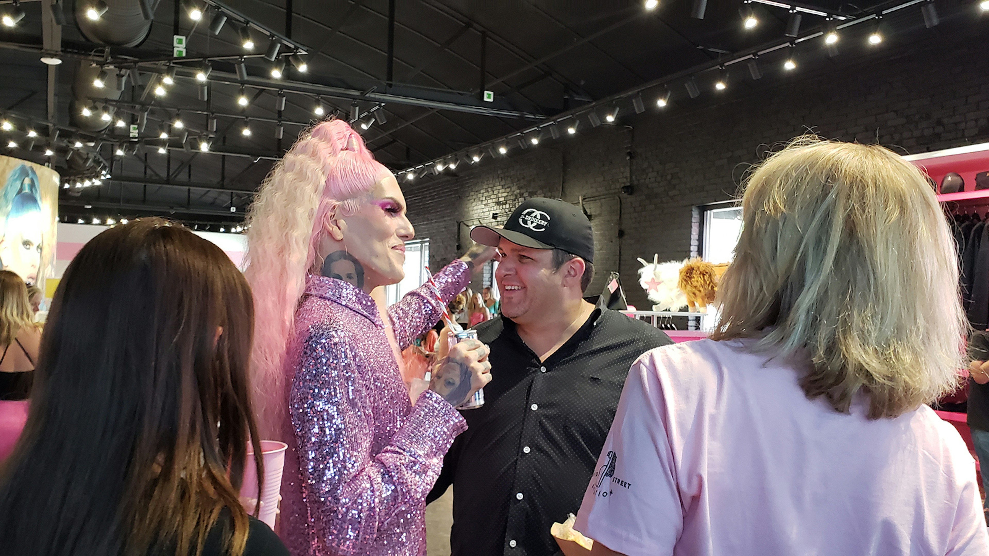 Line Wraps Around The Block For Grand Opening Of Jeffree Stars Yak Meat And Cosmetics Store 