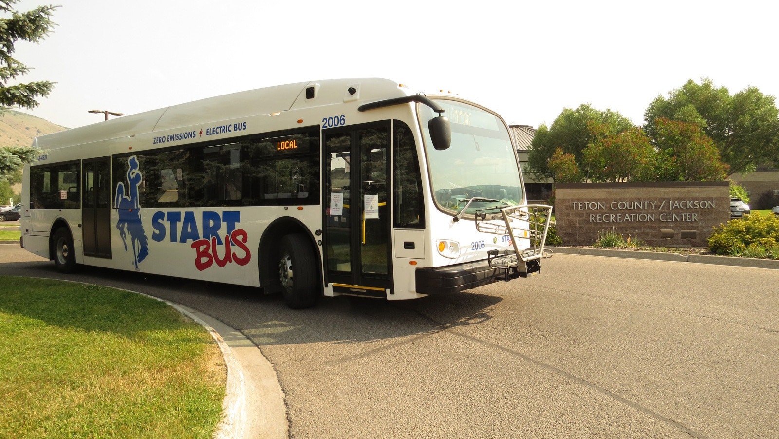 Jackson START EV bus 9 26 23