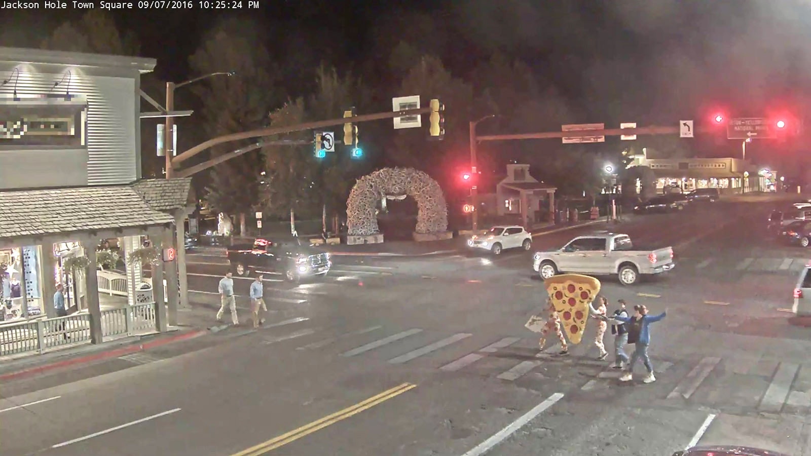 Beginning in fall 2016, people cosplaying on the Jackson Hole webcams became a thing.