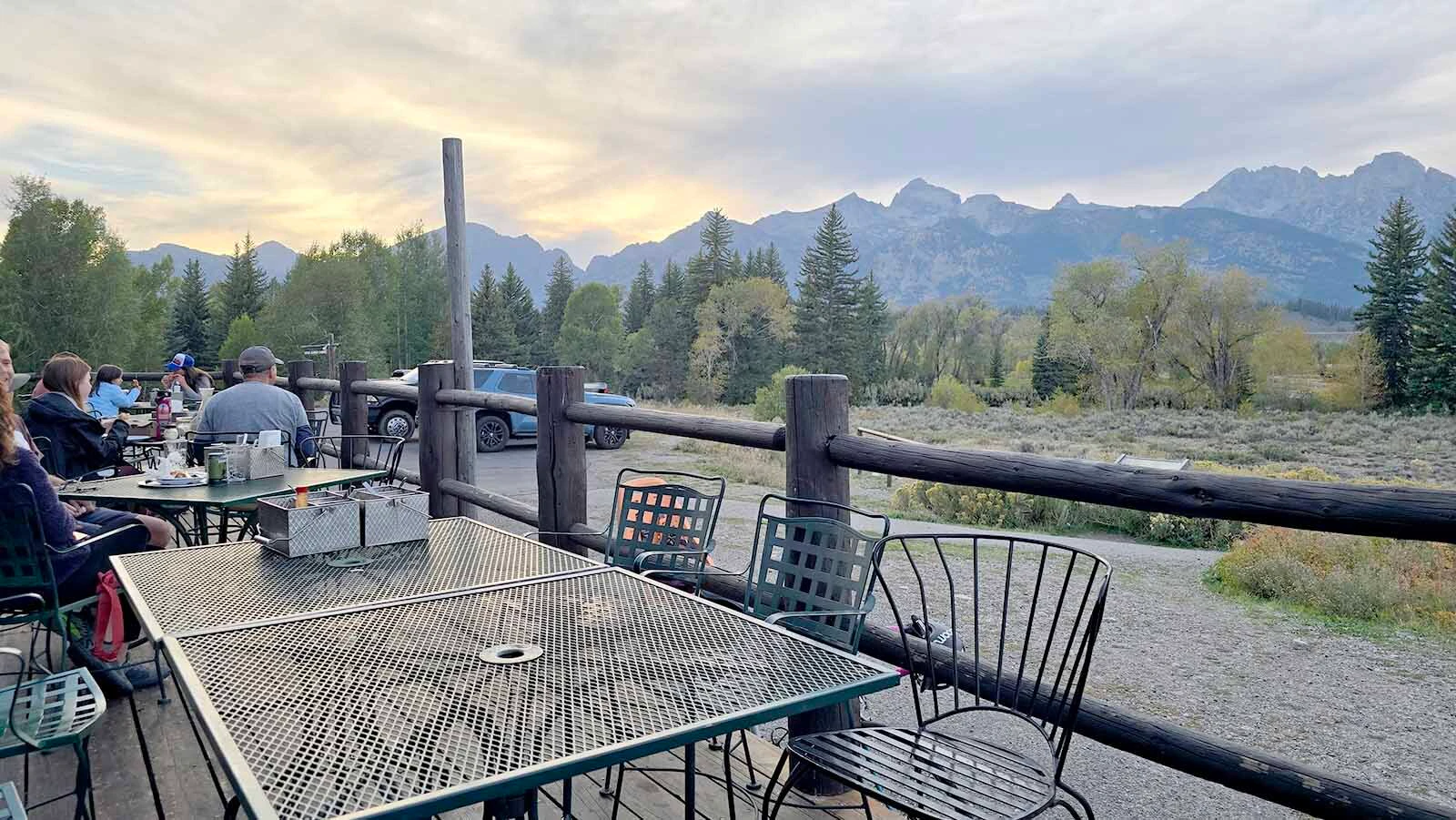 The view at Dornan's Pizza makes the food taste that much better.