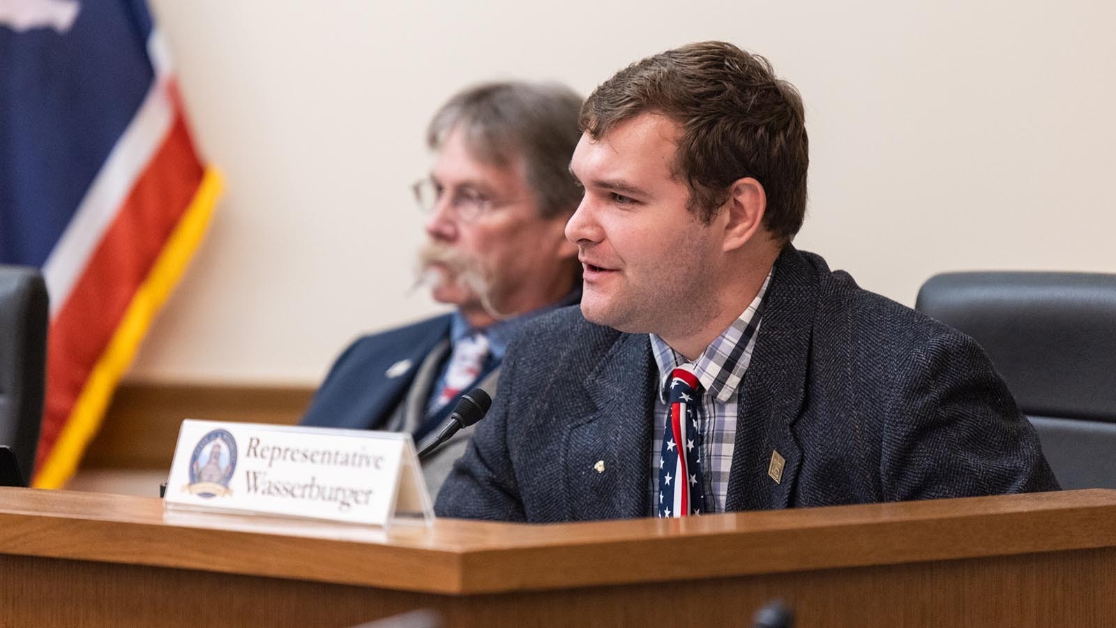 State Rep. Jacob Wasserburger, R-Cheyenne, unveiled a bill Thursday that seeks to sell between 30,000 and 200,000 acres of non-trust state lands in 10-acre parcels to individual families — at $1 an acre. He says it will ease Wyoming’s housing shortage.