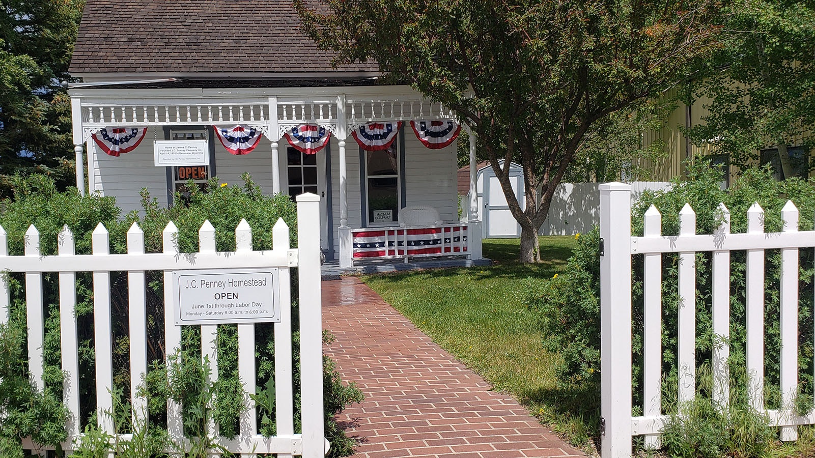 The James Cash Penney home in Kemmerer is now a museum.