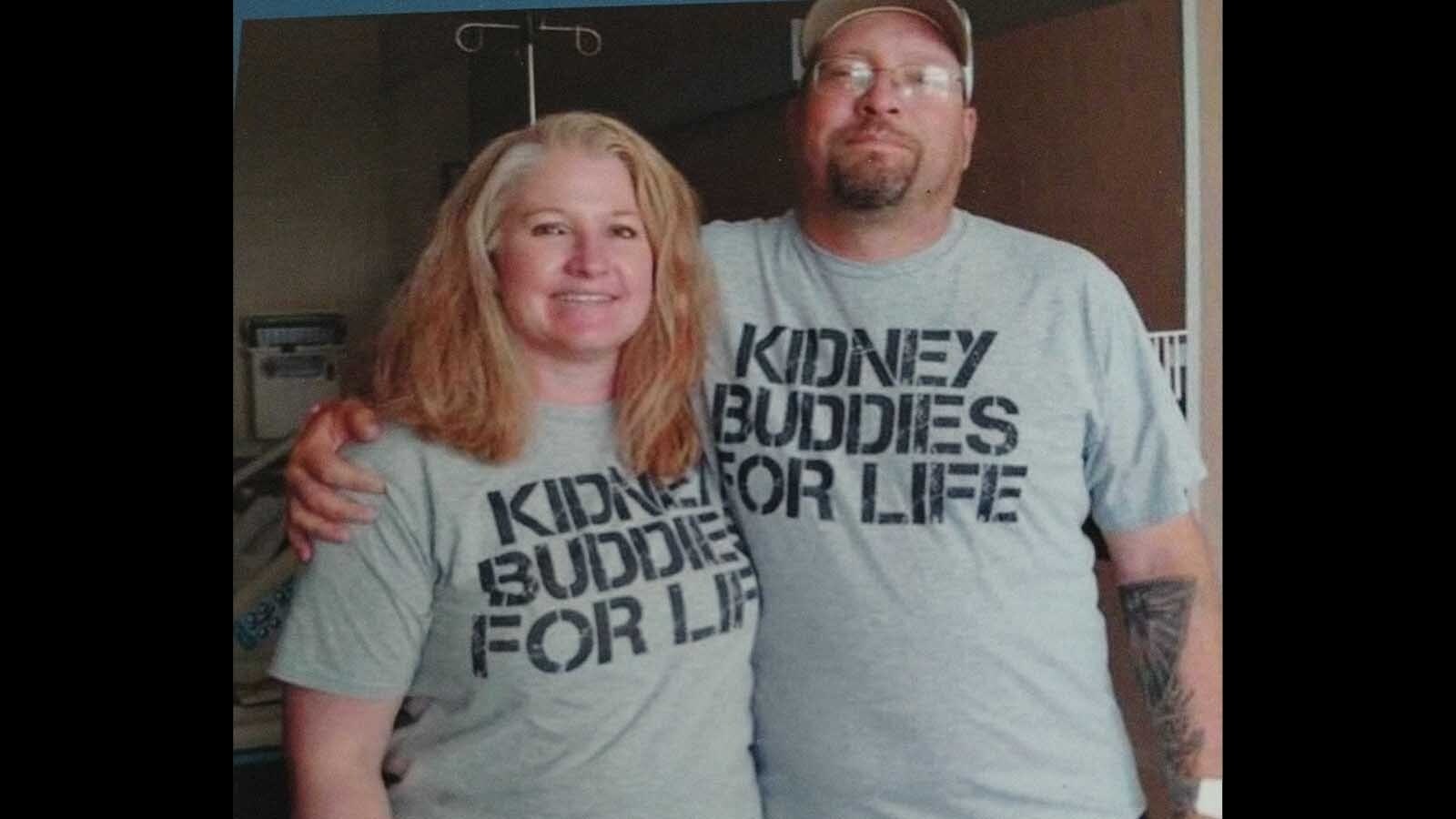  When Tara Harris learned her husband would need a kidney, she offered one of hers. It was a match