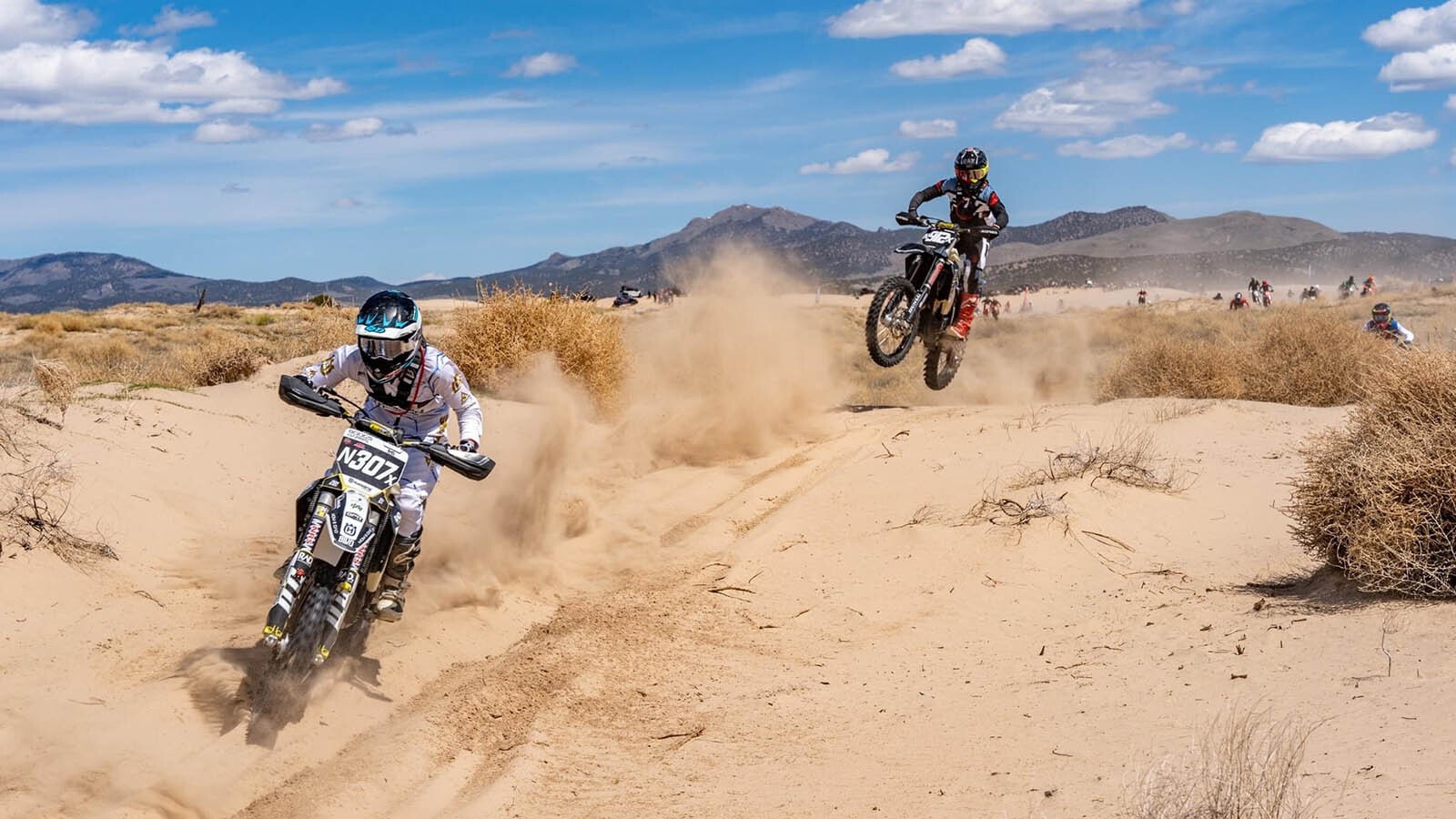 Jason Harris of Lyman, Wyoming, learned to ride a motorcycle when he was 4. At 17, he’s going pro on the national long-distance desert racing circuit.