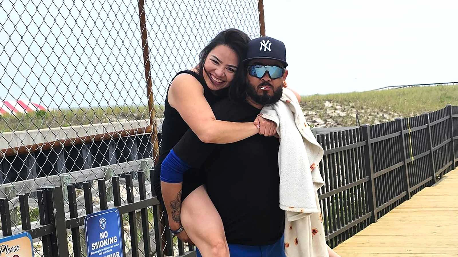 Javier De Luna Chavez and his wife, Avilene De Luna.