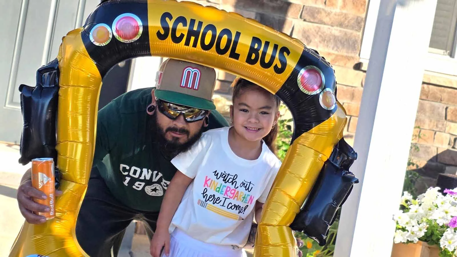 Javier De Luna Chavez with his 5-year-old daughter, Amelia.