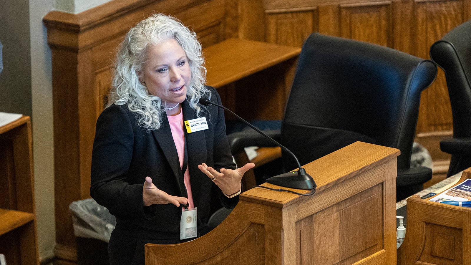 State Rep. Jeanette Ward, R-Casper.