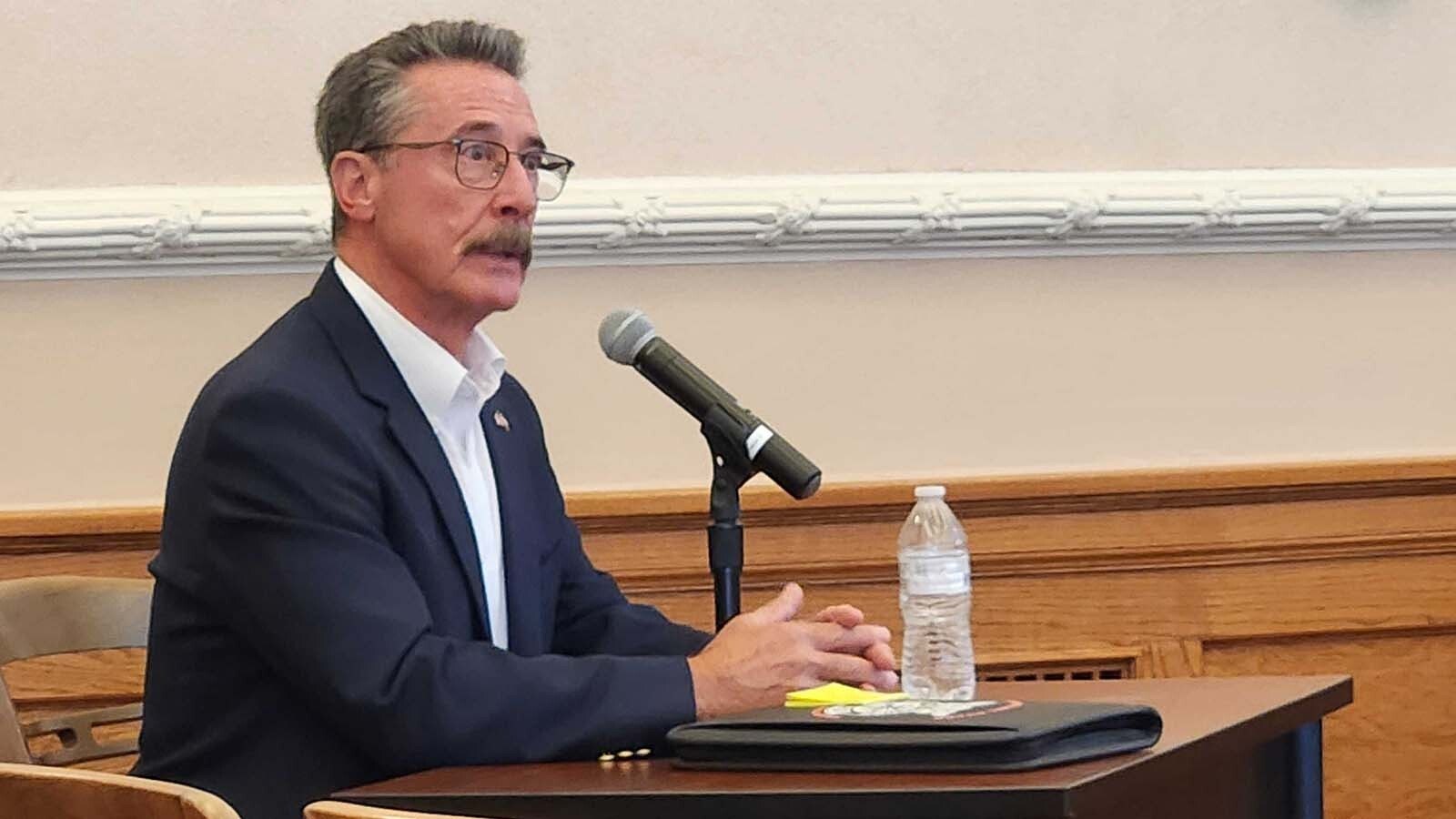 Jeff Barnes was one of three finalists to fill the vacant state Senate District 6 seat. Taft Love was ultimately selected.