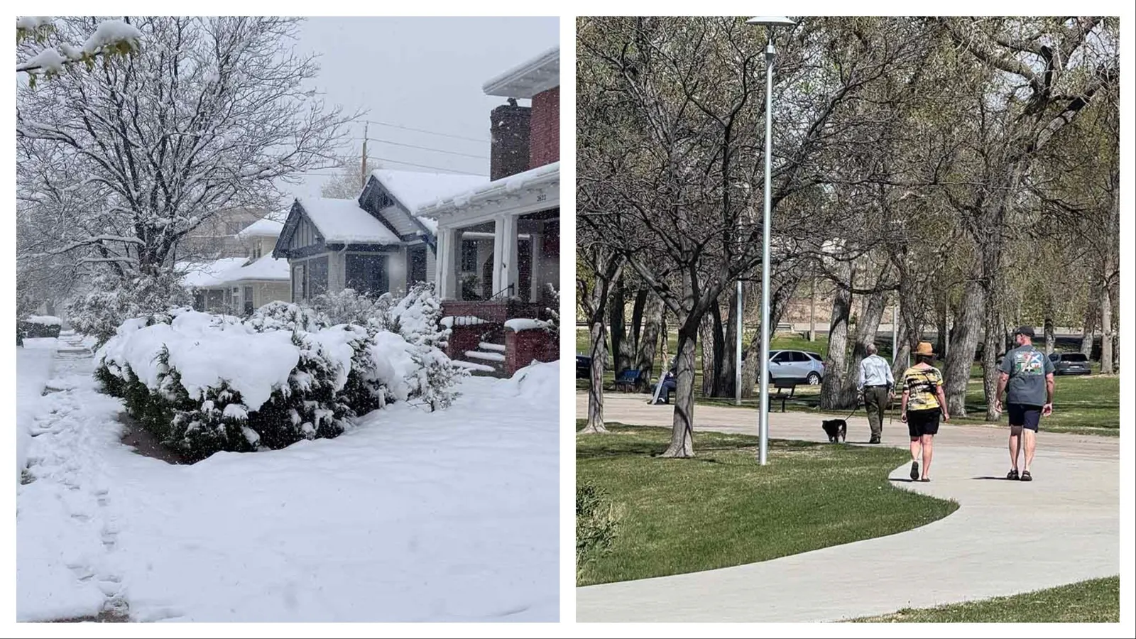 A pair of strong snowstorms that hit southern Wyoming in early May, the month was Jekyll and Hyde for moisture with the state still in various degrees of drought.