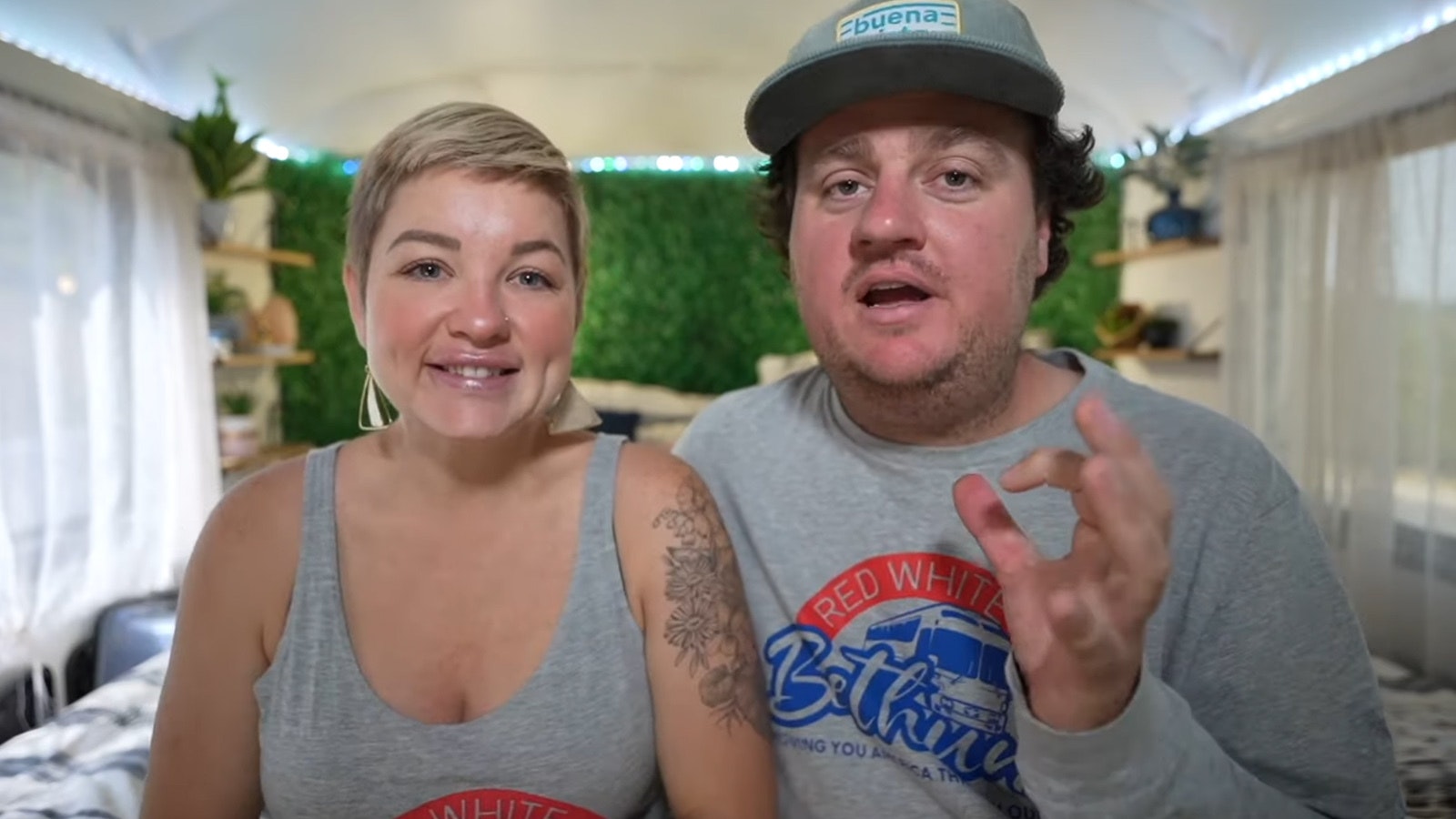 Jenn and Kyle Bethunes run a YouTube channel called "Being Bethunes." They came across Gabby Petito's Van while vlogging in Wyoming in 2021.