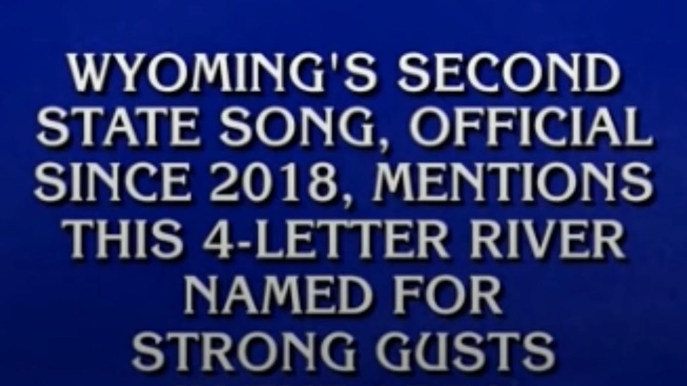 Jeopardy category