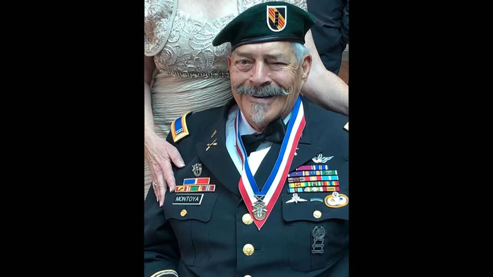 Jerry Montoya received more than two dozen medals and honors during his military career.