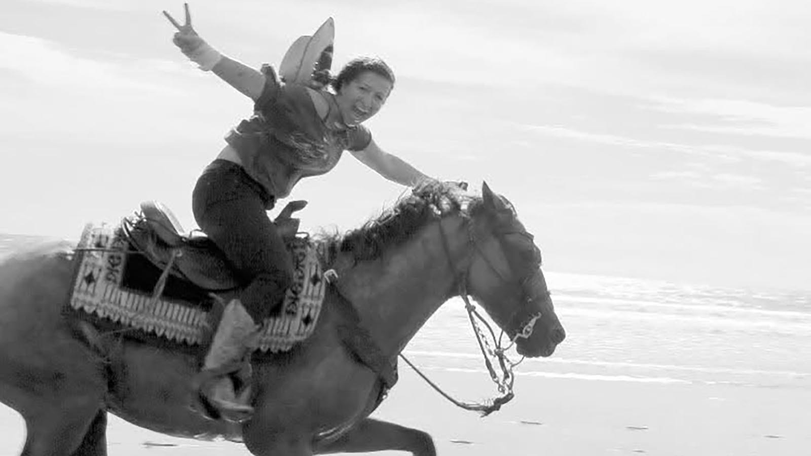 Riding and running on the beaches of Nicaragua.