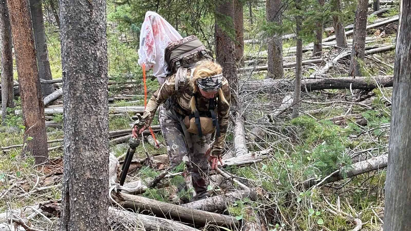 Jillian Balow's post-election therapy was a elk hunt.