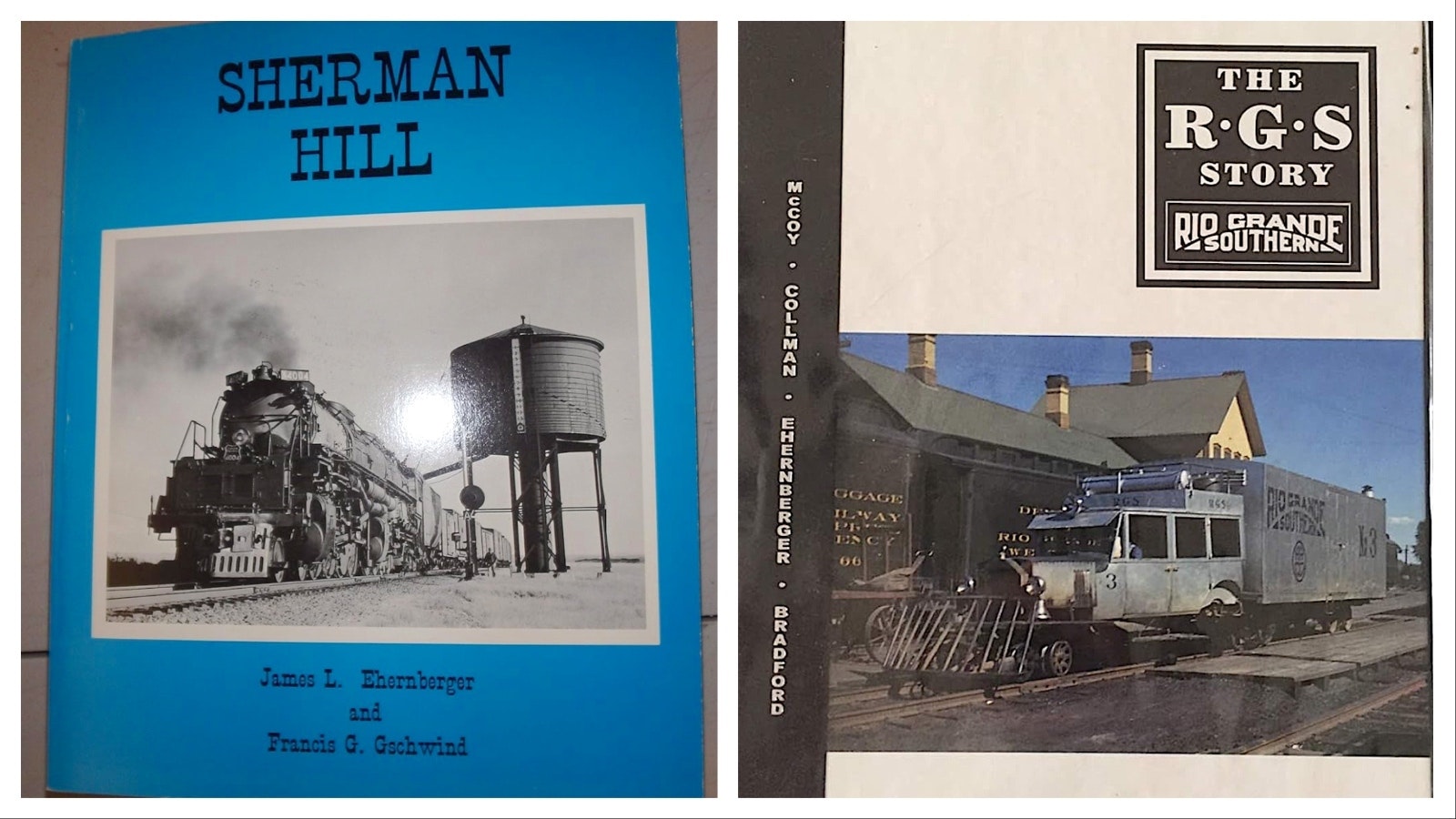Jim Ehernberger authored and co-authored several books about the Union Pacific and other railroads in the West.