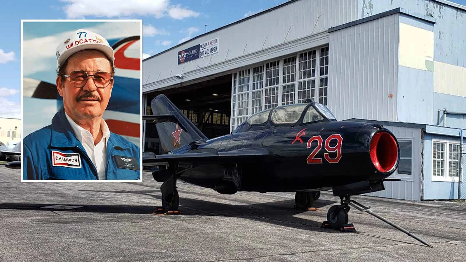 Jim Good spent 10 years restoring a Cold War-era Soviet MiG-15 aircraft.