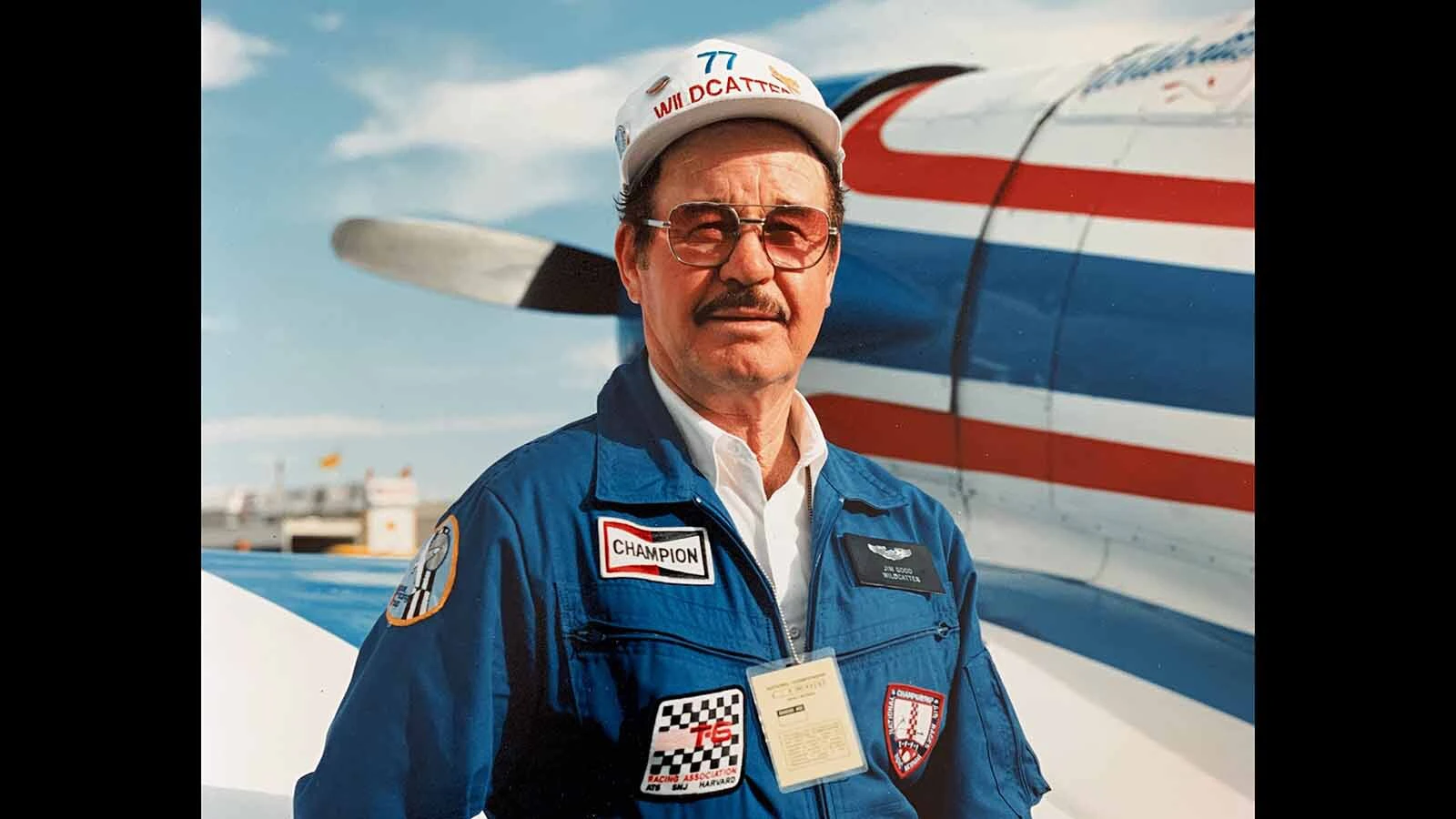 Jim Good raced at Reno for many years with his Wyoming Wildcatter T-6 Texan.