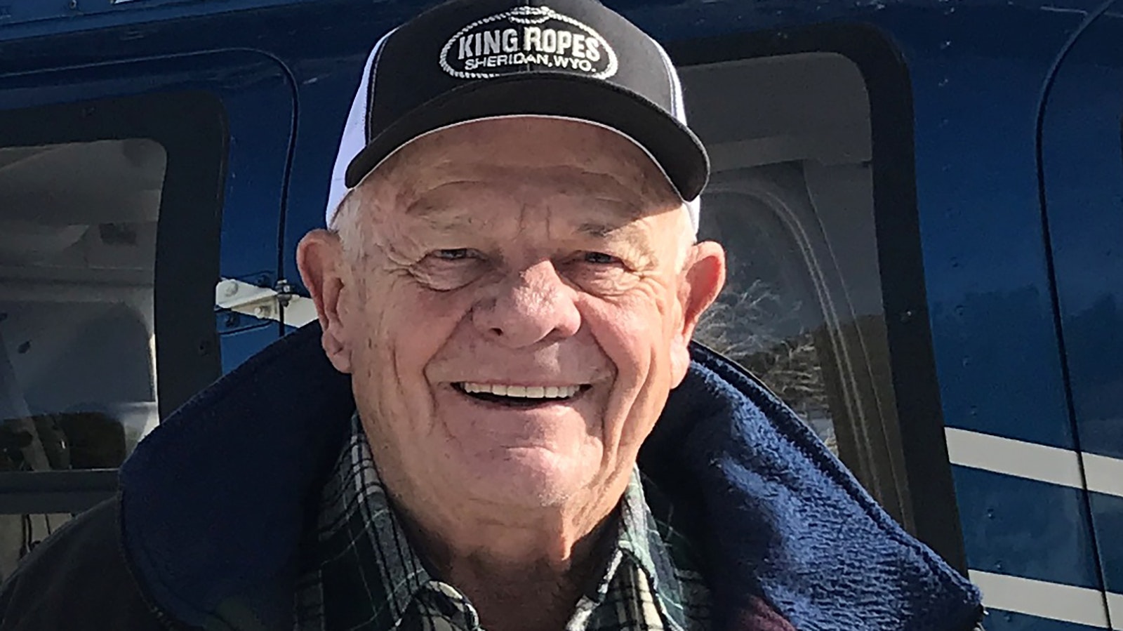 Jim Hicks, 89, has been in the Wyoming newspaper business for 60 years. He continues to write satire as “Sagebrush Sven” in the Buffalo Bulletin, the newspaper he once owned and now published by his son, a third-generation Wyoming newspaperman.