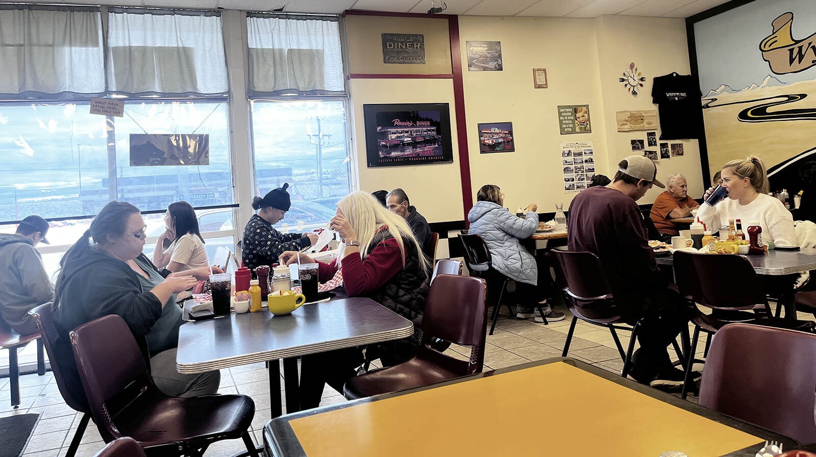 At Jody's Diner, people actually talk to each other.
