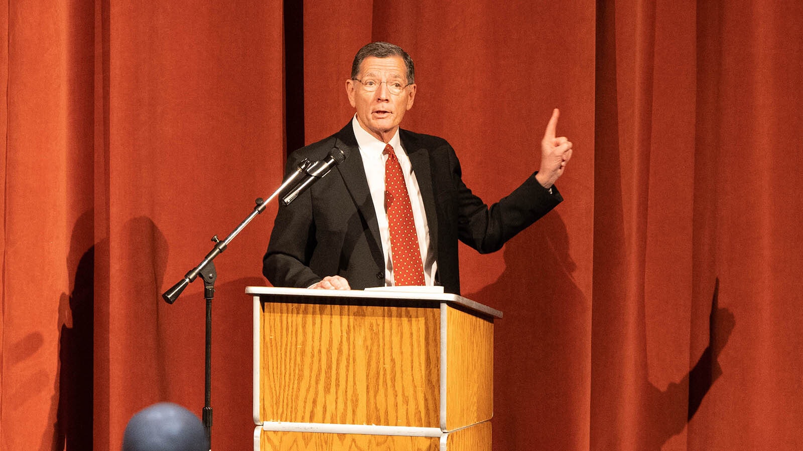 U.S. Sen. John Barrasso said Joe Arnold's work ethic and dedication are legendary and he read an account of Arnold's life and service into the U.S. Congressional Record.