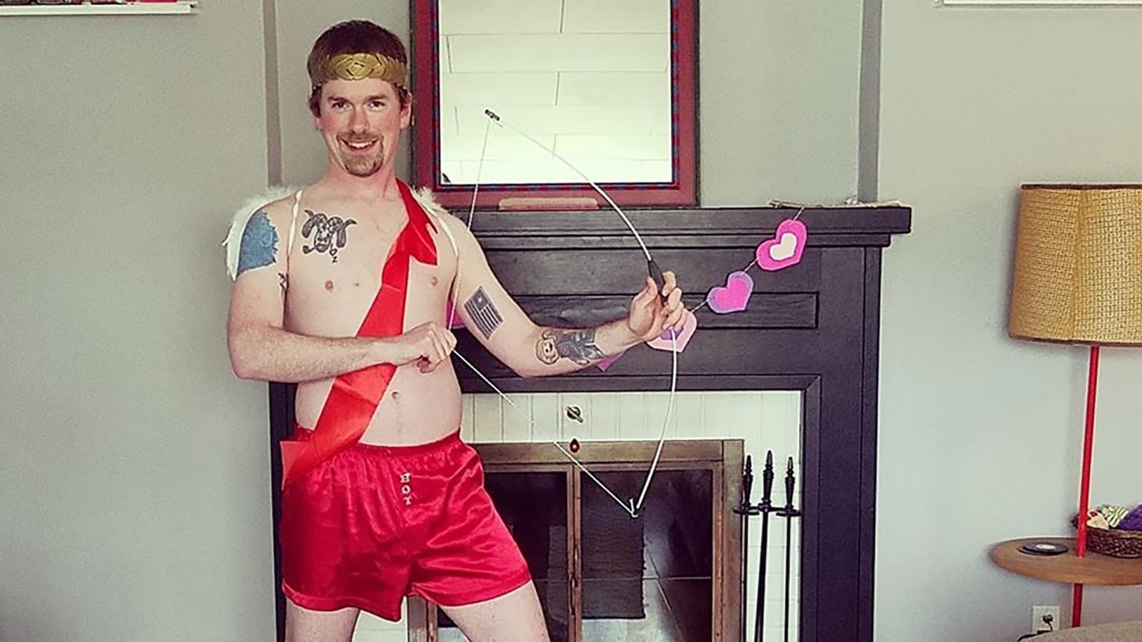 Casper has had a Cupid of sorts for the past 10 years in Joe Eason, a former heavy metal drummer who does singing telegrams as a side gig. Valentine’s Day especially he delivers up to 35 of the most embarrassing singing telegrams he can muster.