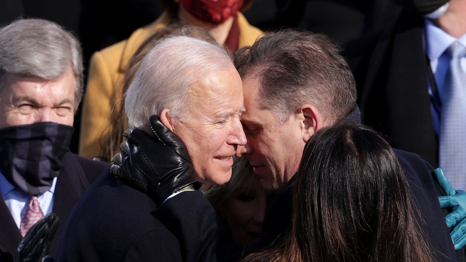 President Joe Biden, left, and his son, Hunter Biden.