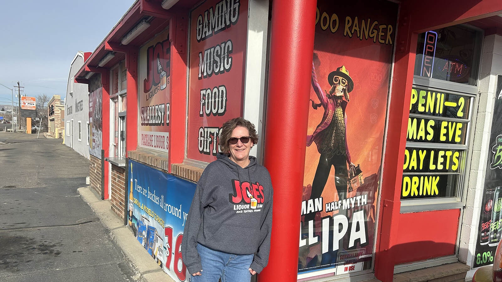 Angela Gaensslen is the owner of Joe’s Liquor and Bar in Rock Springs.