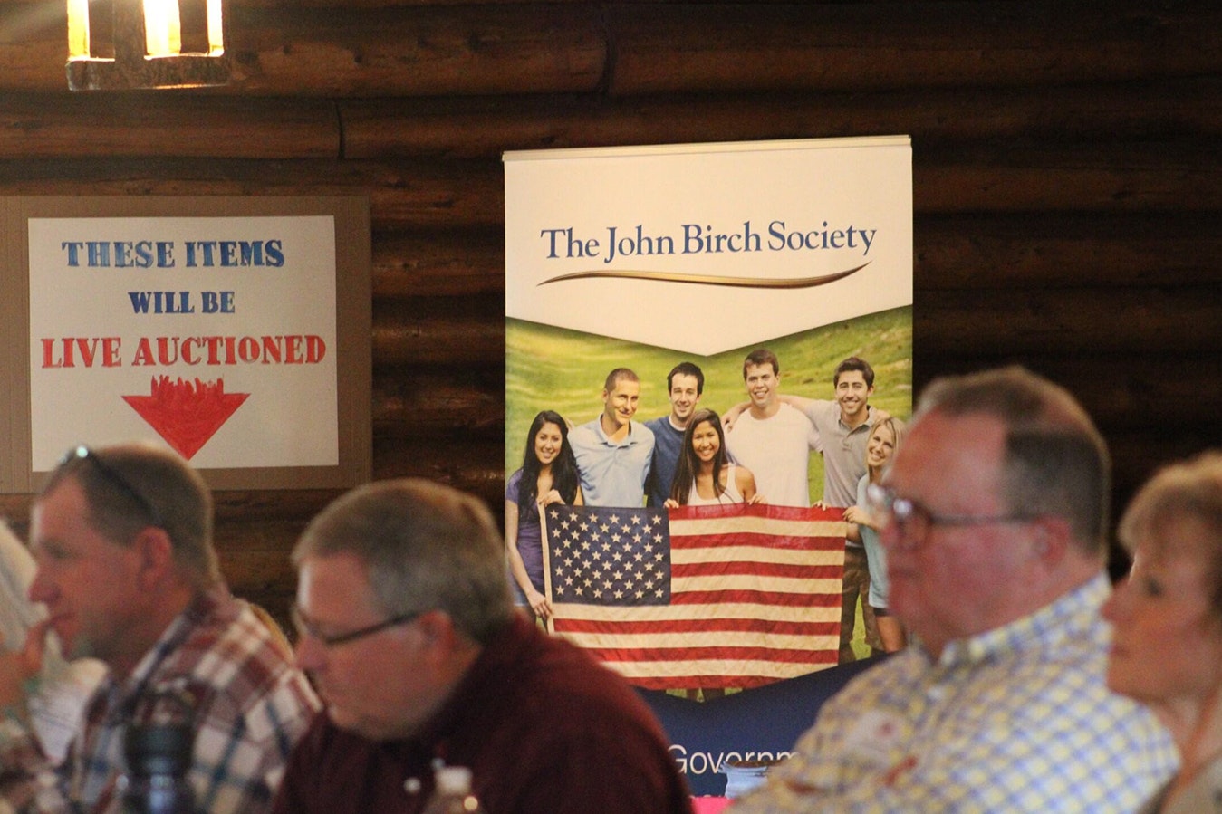 The John Birch Society was at Saturday's meeting of the Wyoming Republican Party Central Committee in Laramie.
