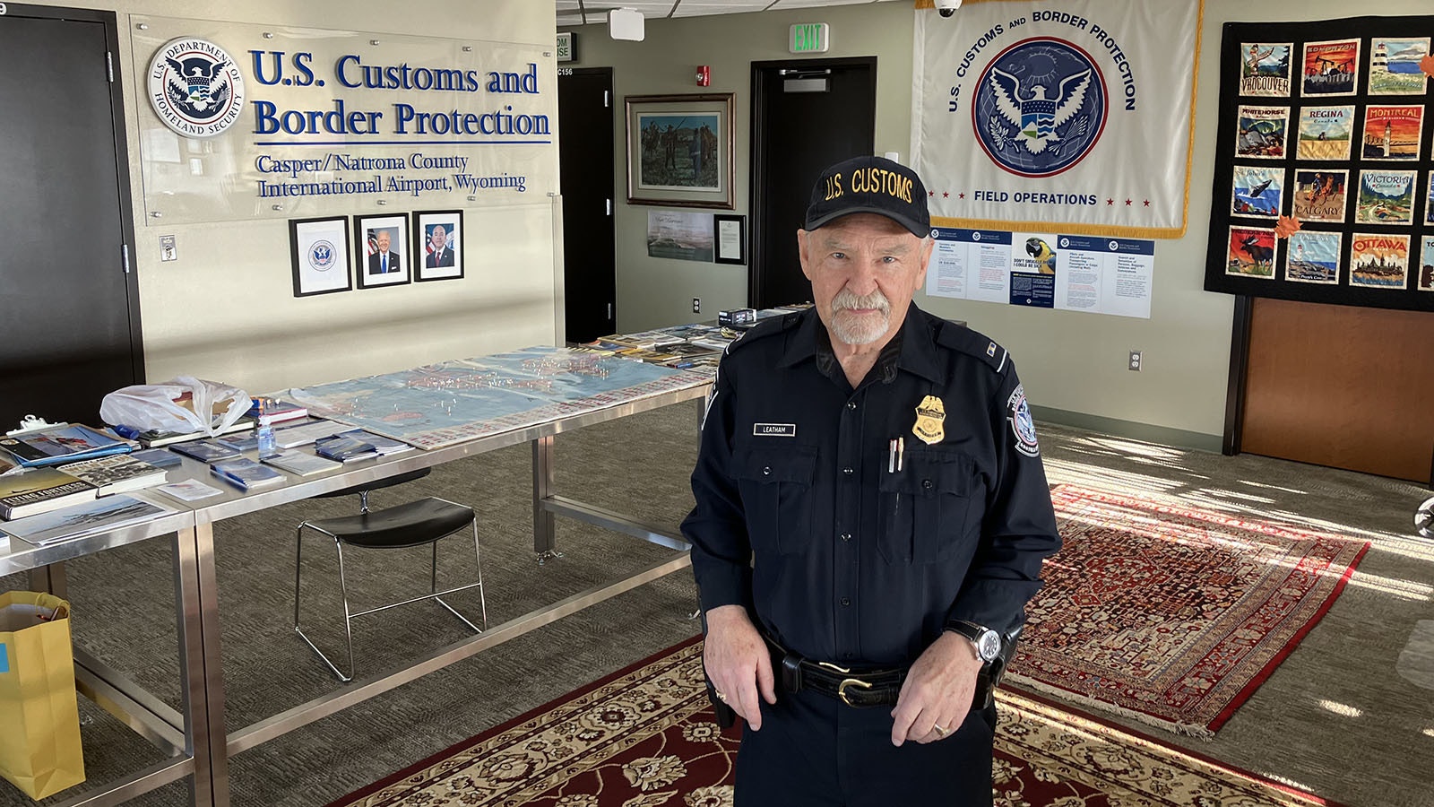 John “Dale” Leatham served as the U.S. Customs and Border Protection officer in Casper for more than 40 years.