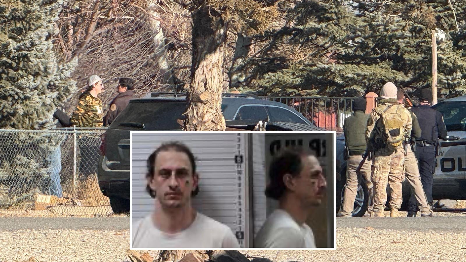 John Madison Melbraaten, the armed Cody man involved in a four-hour standoff with law enforcement Wednesday while sitting in his vehicle, pleaded not guilty Friday. He also claimed mistreatment by officers and that he was shot in the face with a beanbag during the incident.