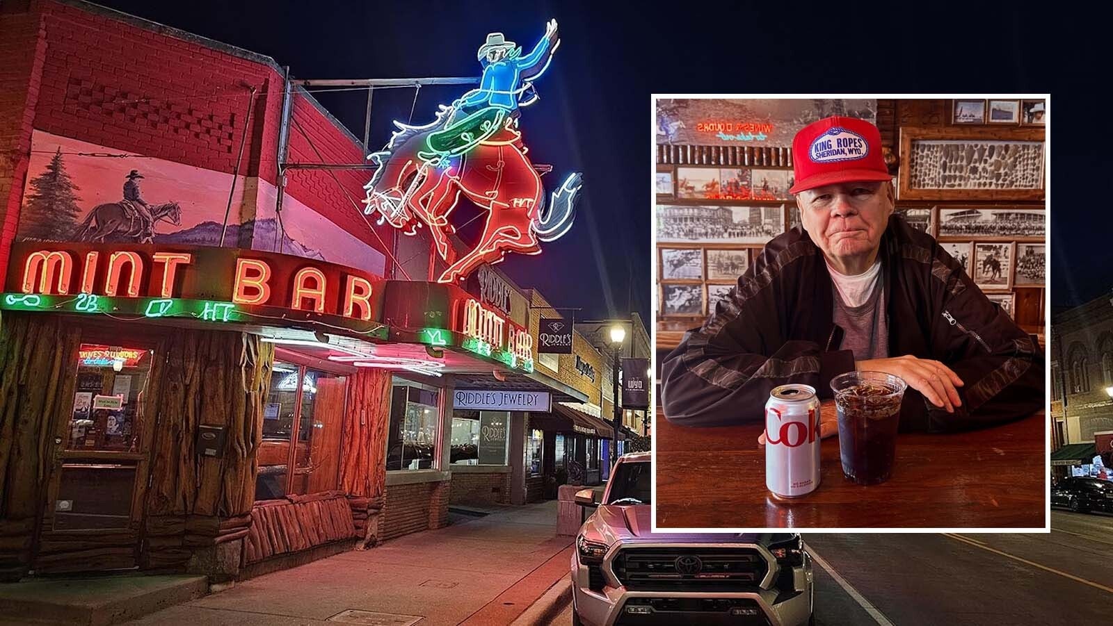 The dean of storytelling at The Mint Bar in Sheridan: John Zingg.