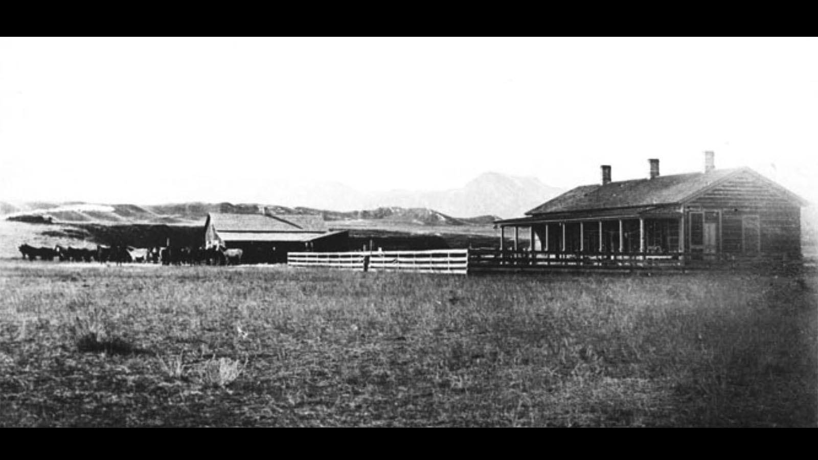 The TA Ranch south of Buffalo.