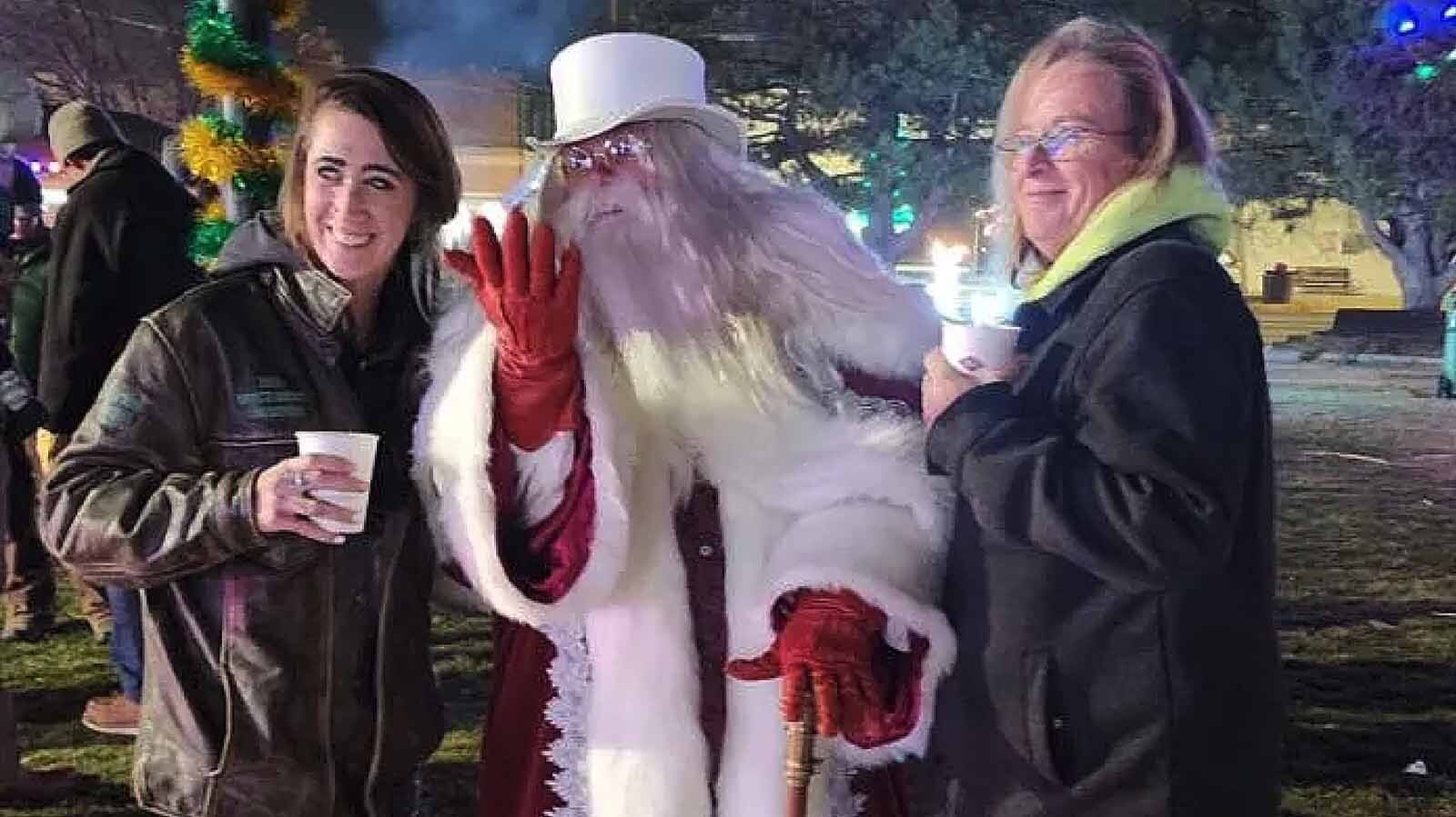 Casper food truck owner Ticker Lock transforms into the “Jolliest Claus,” a top-hatted Santa who entertains kids at events, home visits and parades. He mixes humor, heartfelt moments and faith while keeping his own naughty list.