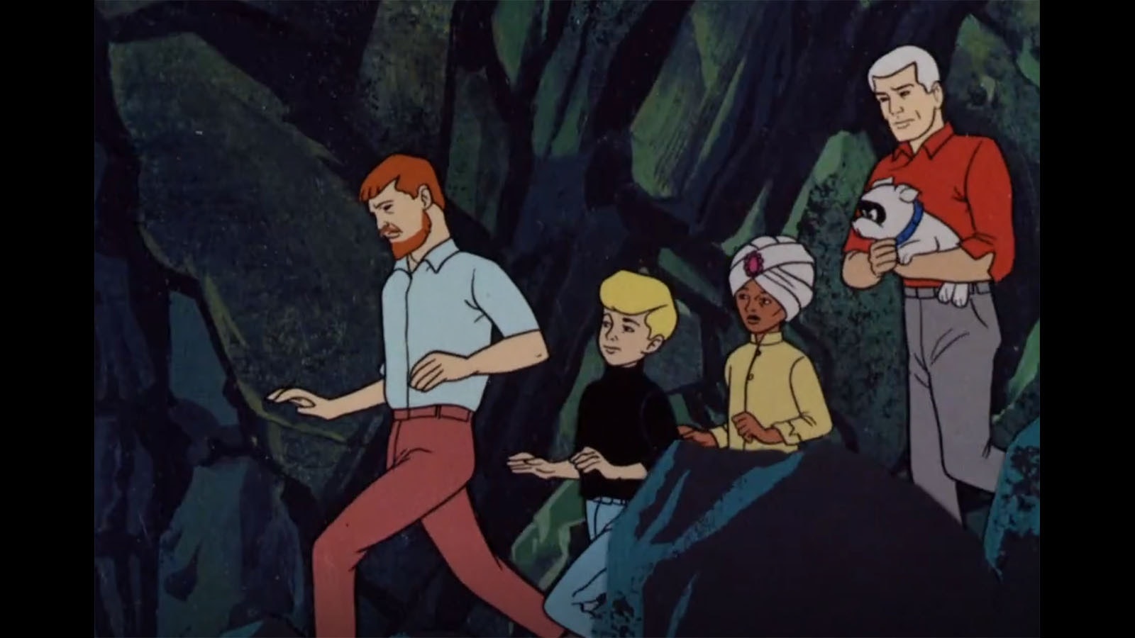 From Episode 21 of "Jonny Quest," "The Devil's Tower."